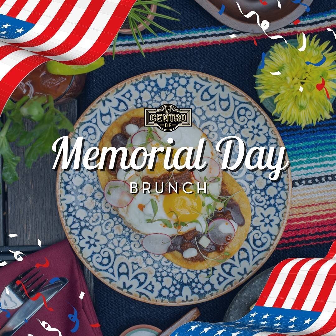 Nothing says 'day off' like bottomless mimosas and a delicious Mexican brunch at El Centro on Memorial Day. Book your spot now! 😎
#elcentrodc #tastedc #eaterdc #districteats #federalfoodies #dceats #dcfood #georgetown #dcfoodie #tacolover #memorial